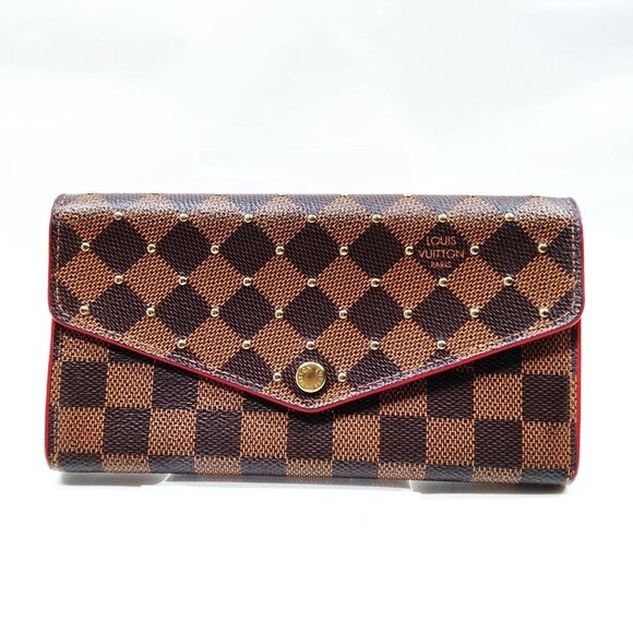 Louis Vuitton Brown Damier Wallet mon-361-091025 - Picture 1 of 9